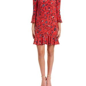 Shoshanna drop waist silk dress size 6 perfect condition